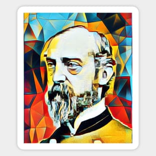 George Meade Abstract Portrait | George Meade Artwork Magnet